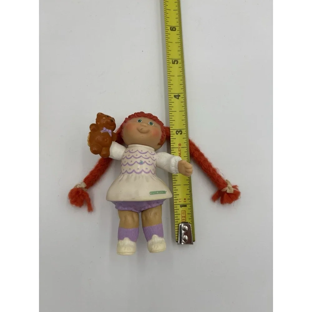VTG McDonalds Cabbage Patch Kids  Figures – Set of 5 Holiday, Pajamas, Ballerina